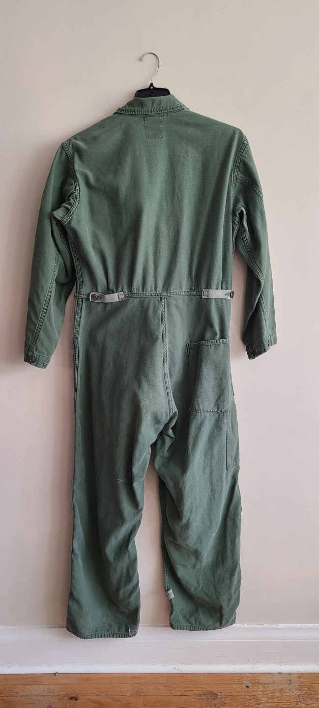 US Military Heavy Cotton Coveralls - Surplus - photo 2