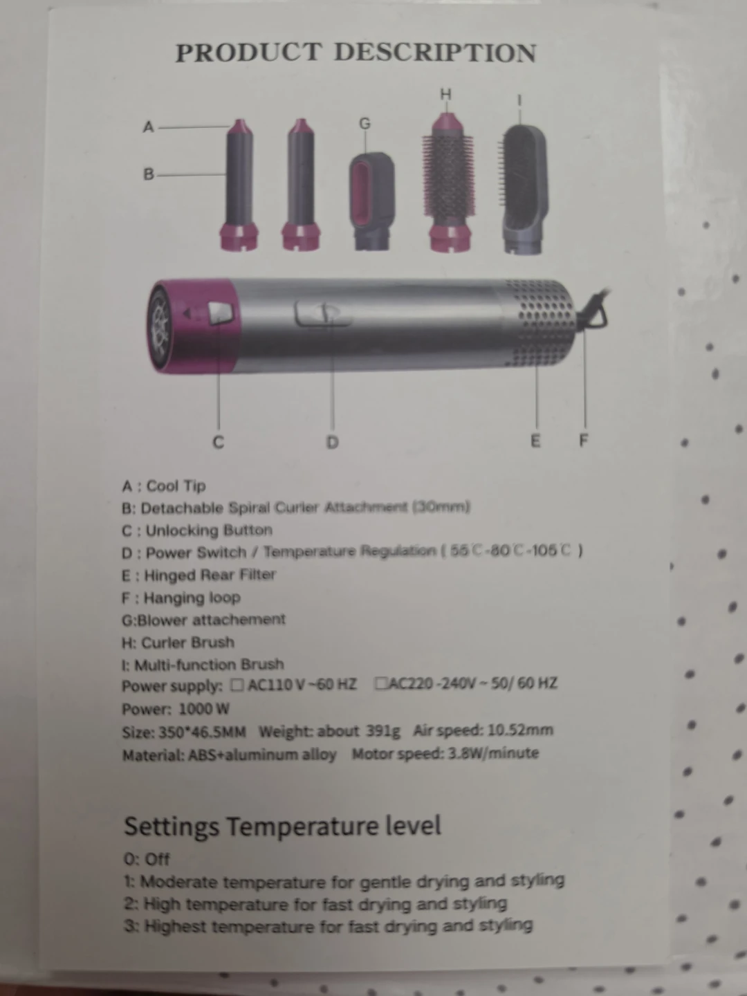 HEY CURLS TORONTO Multistyler 5 in 1 Hair Styler Pro - photo 2