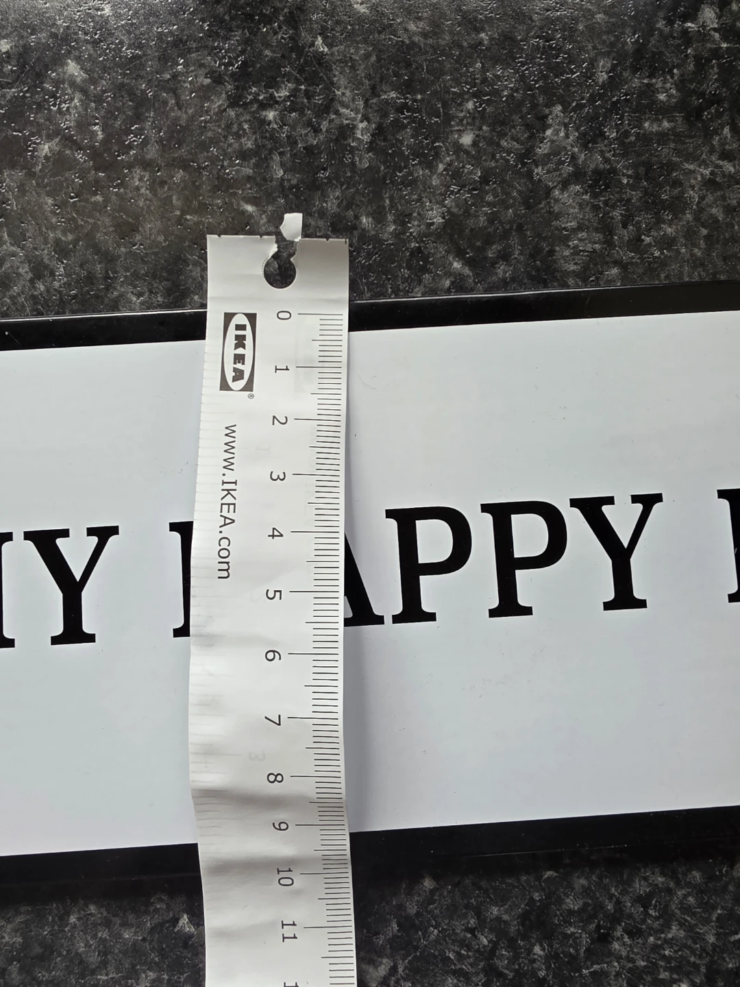 IKEA "MY HAPPY PLACE" Decorative Sign - photo 2