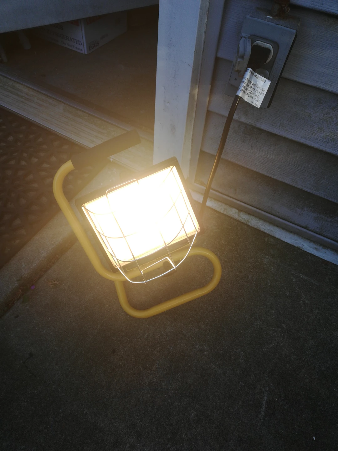 Yellow Work Light - photo 5