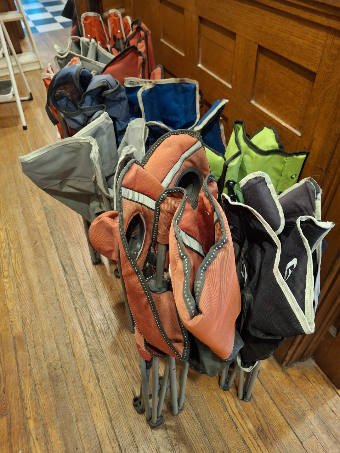 Folding Camping Chairs - lot of 11