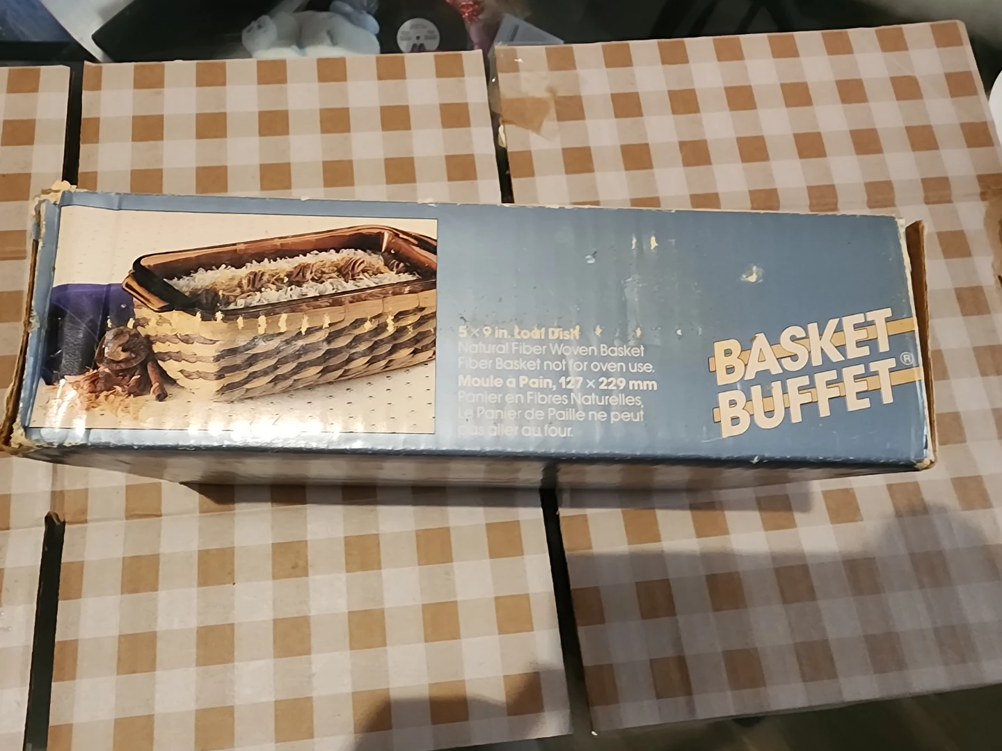 Anchor Ovenware Basket Buffet Loaf Pan
