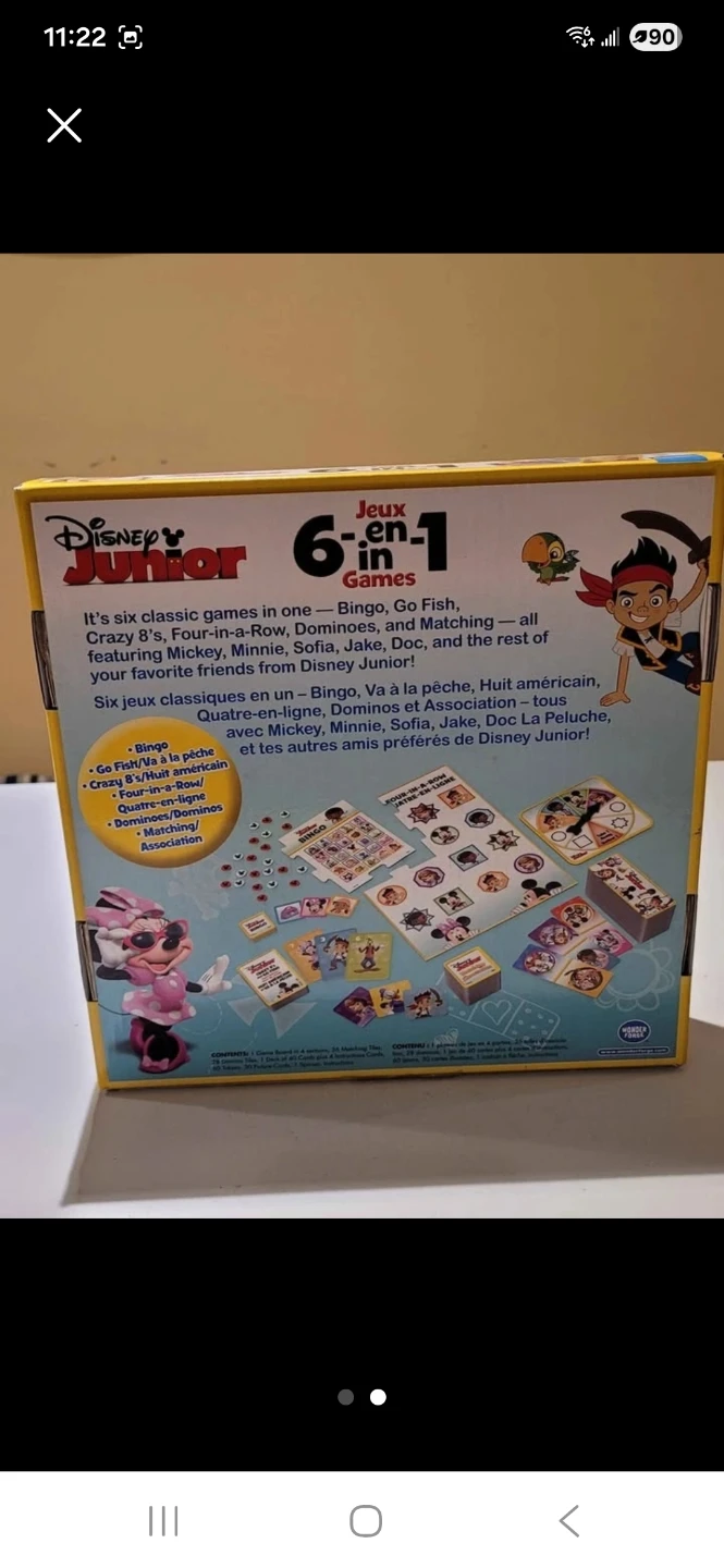 Disney Junior 6-in-1 Games Set - photo 2