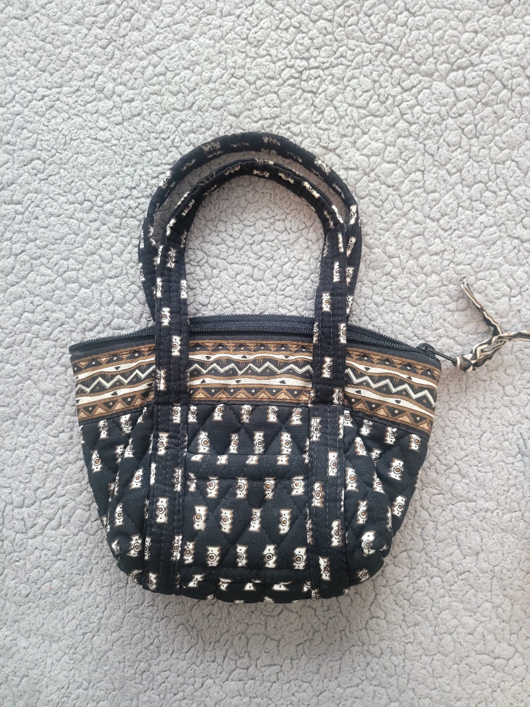 Vera Bradley Quilted Mini Pouch