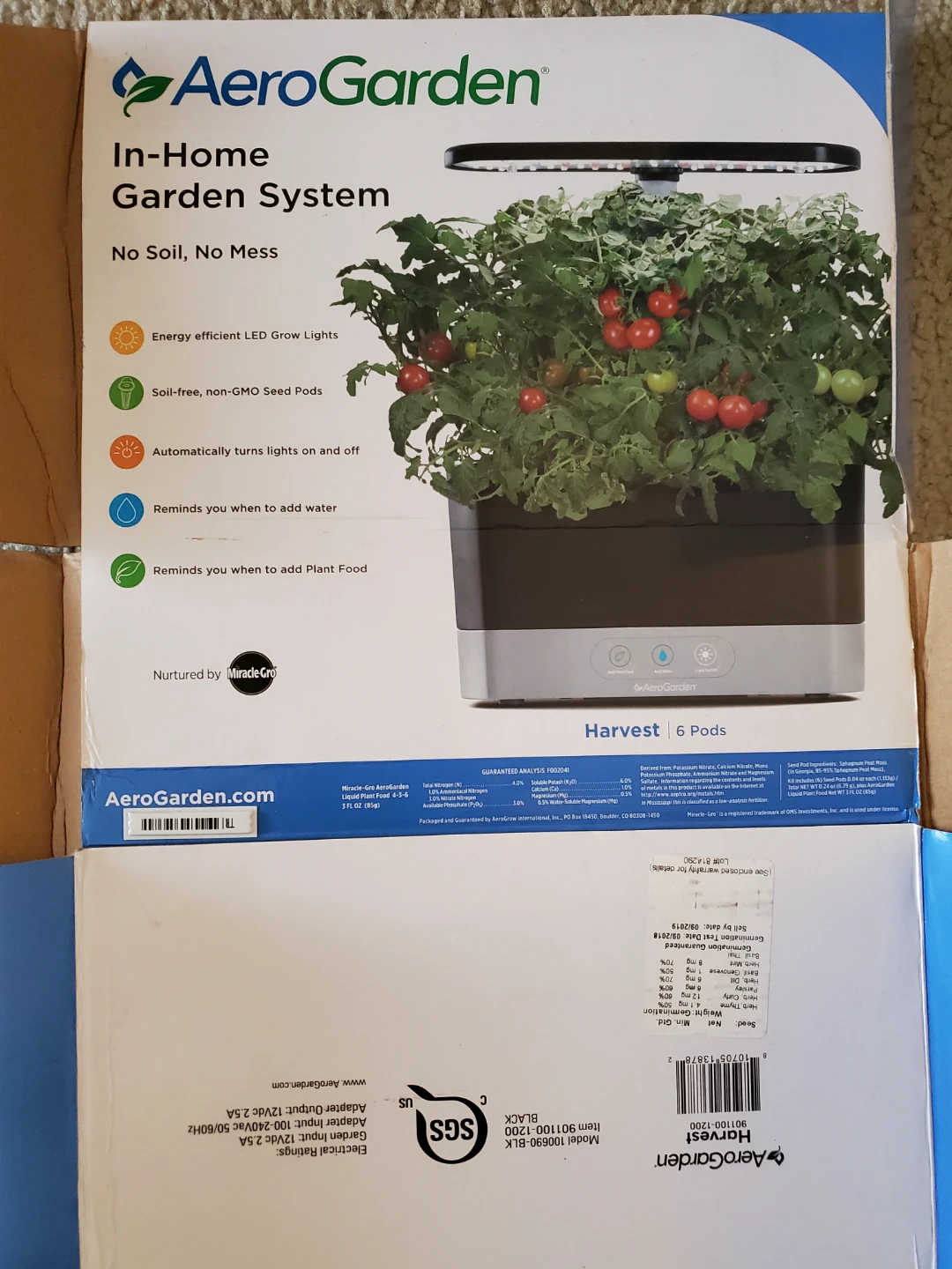 AeroGarden Harvest 6 pods - photo 4