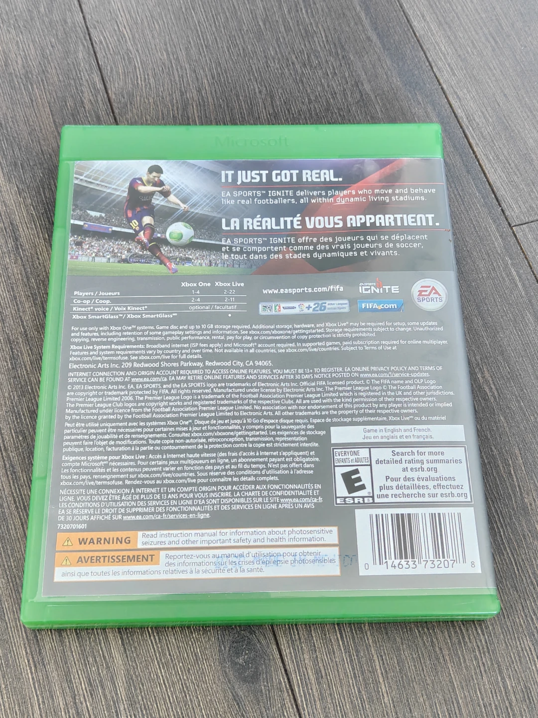Xbox One FIFA 14 World cup soccer ⚽ 🏟️🥅️ - photo 3