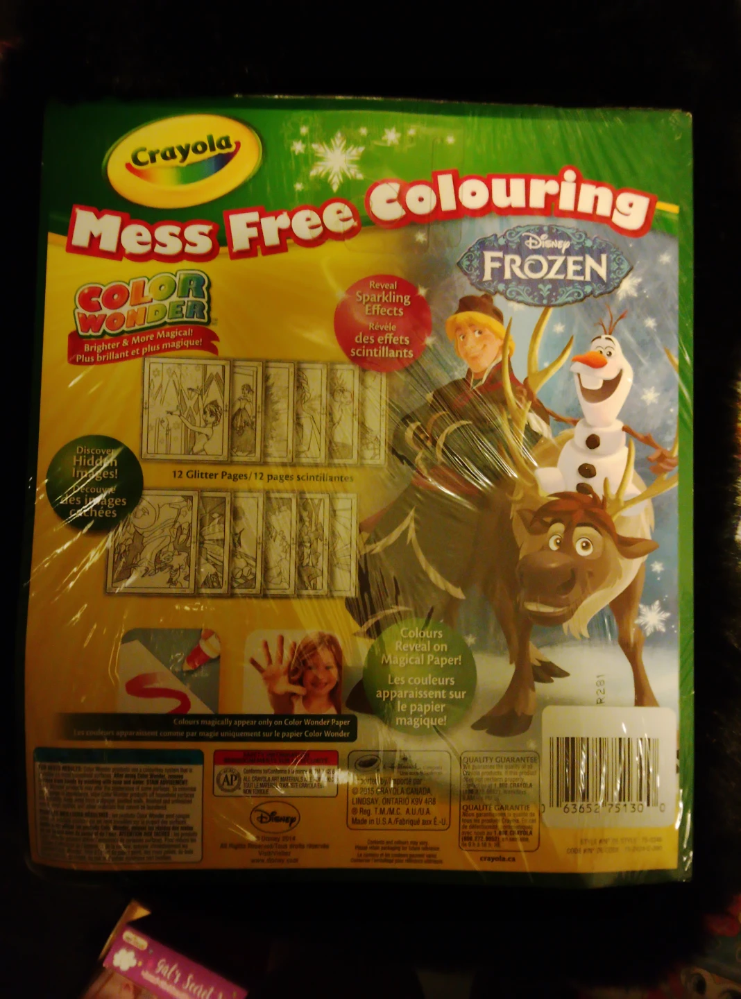 Crayola Disney Frozen Mess Free Colouring Book - photo 2