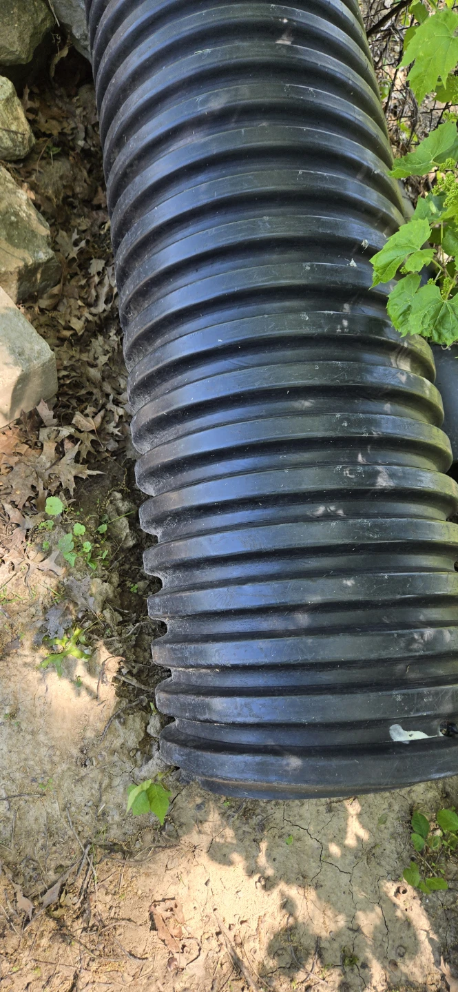 Culvert drain pipe