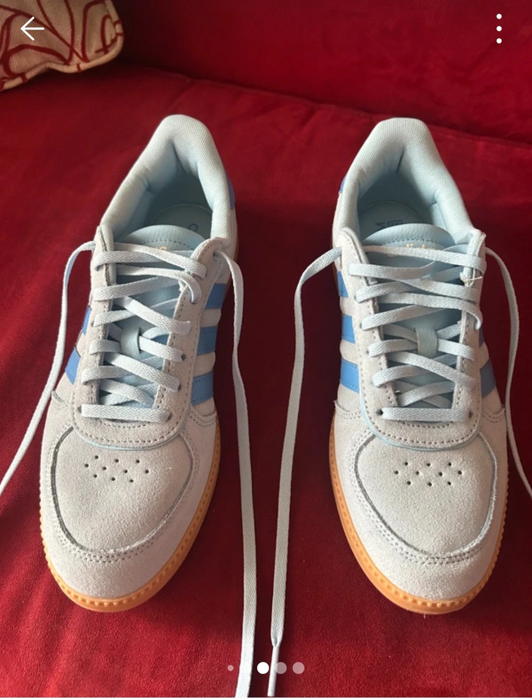 Adidas Blue Suede Sneakers - photo 4