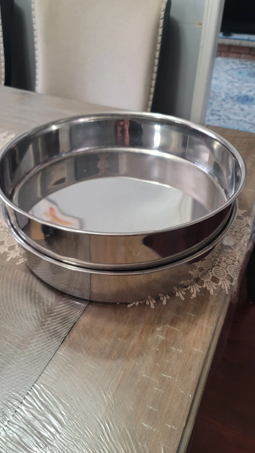 Set of 2 Stainless Steel Trays - photo 2