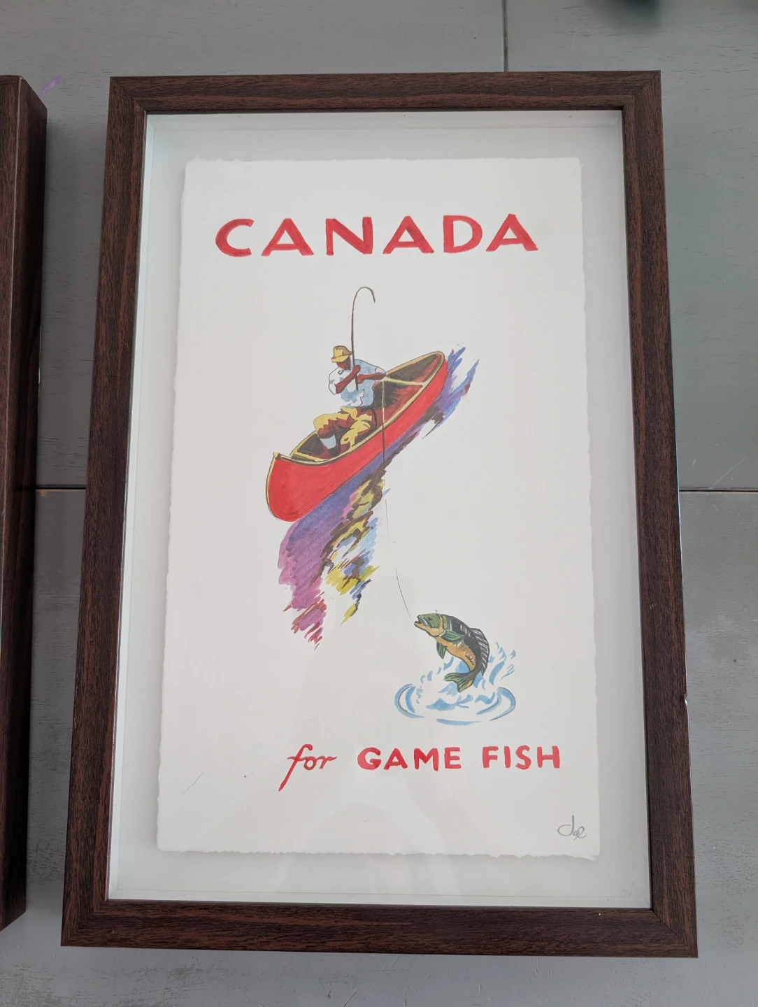 Framed Art Prints - Maple Syrup & Canada Game Fish - photo 2