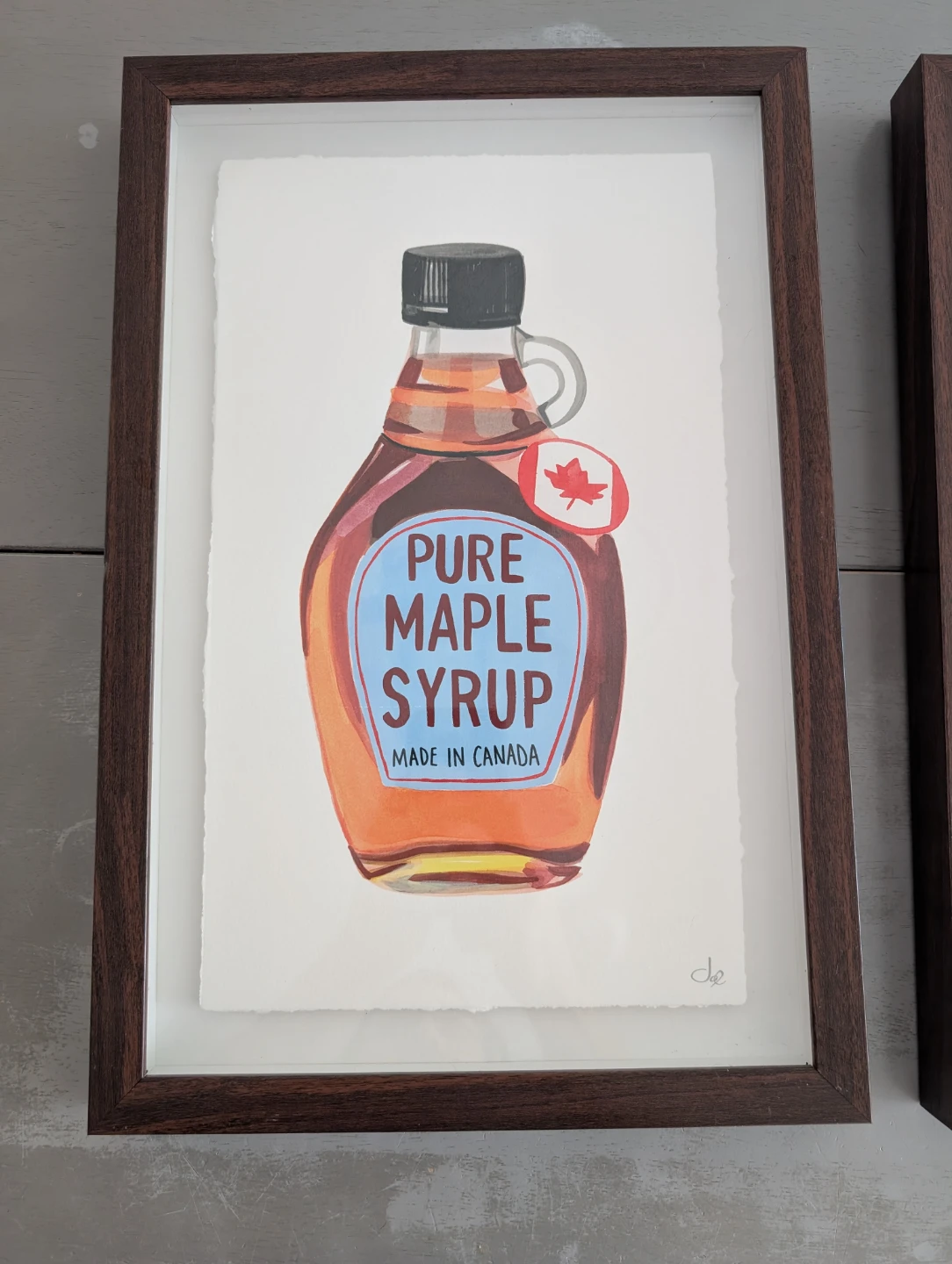 Framed Art Prints - Maple Syrup & Canada Game Fish - photo 3