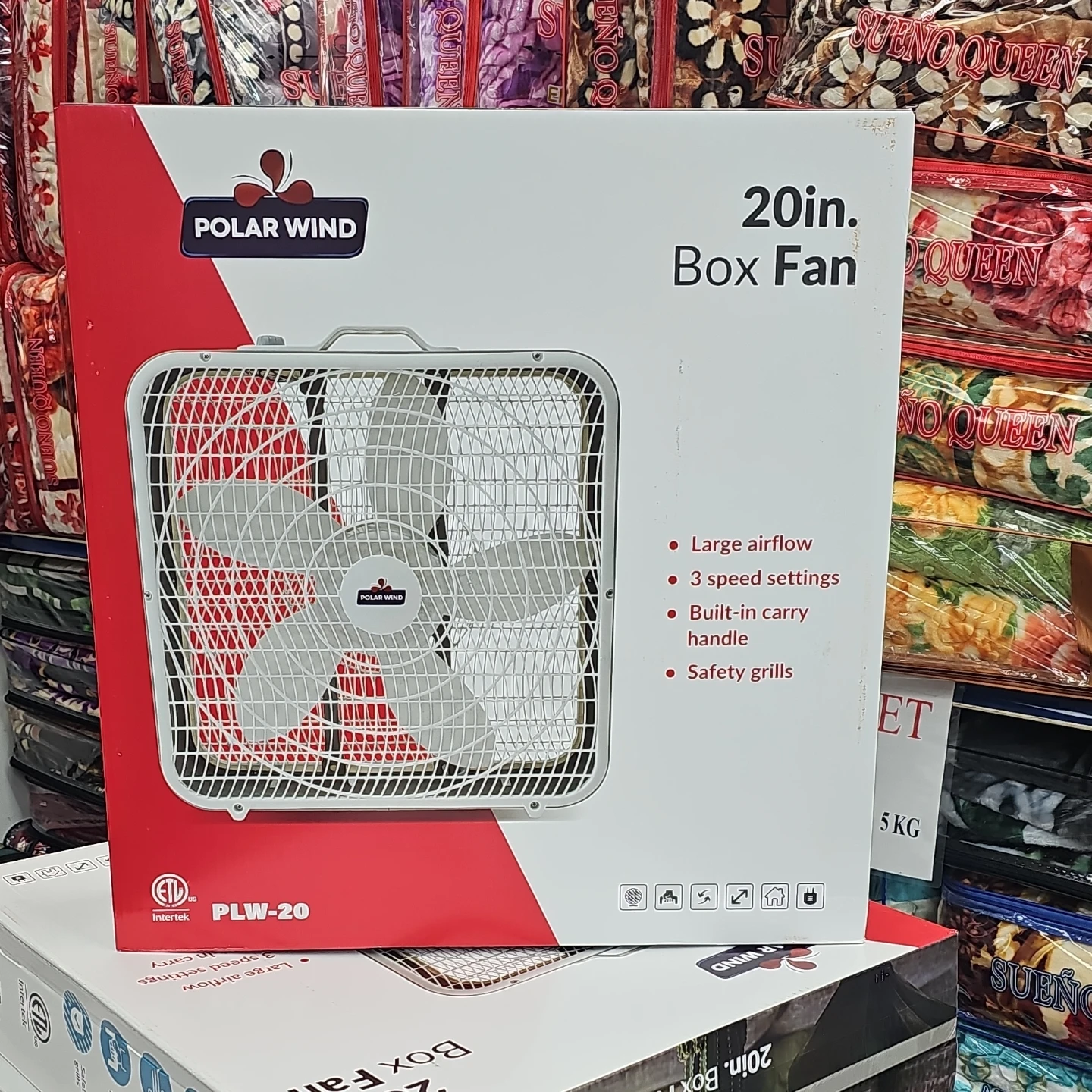 Polar Wind 20in. Box Fan