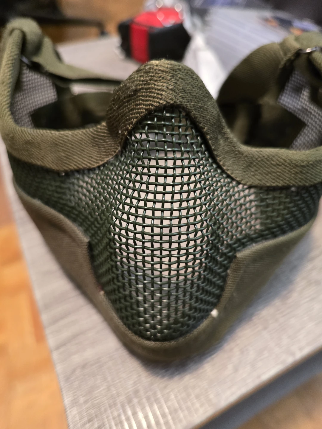 Olive Green Airsoft Face Mask - photo 2