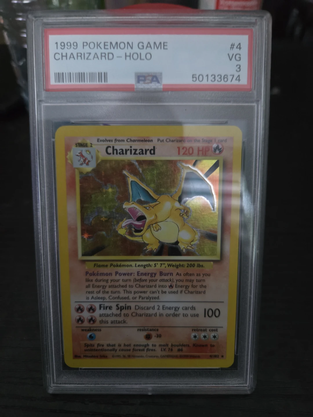 PSA Pokemon Holo Charizard, Blastoise, Venusaur - photo 2