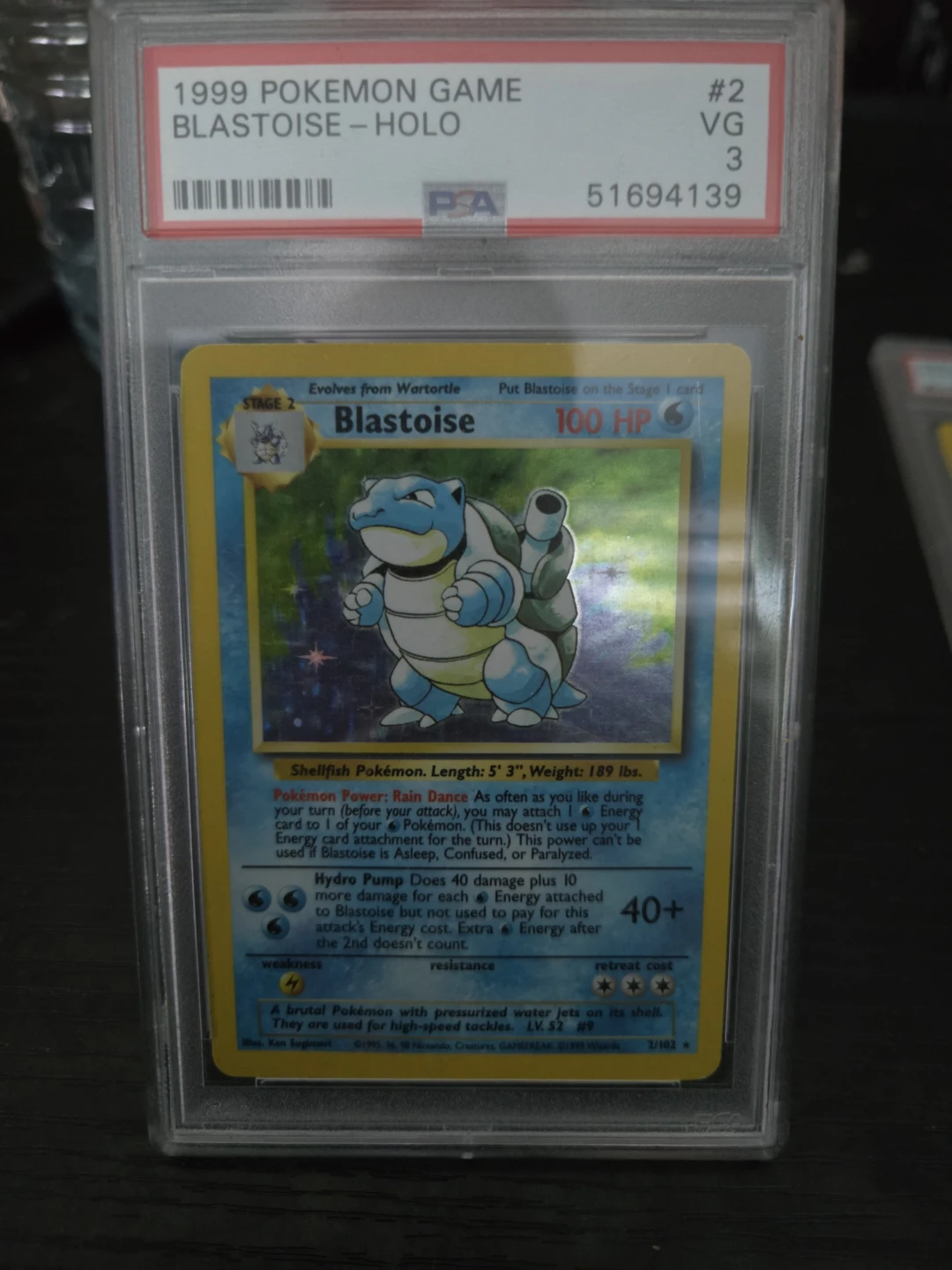 PSA Pokemon Holo Charizard, Blastoise, Venusaur - photo 3