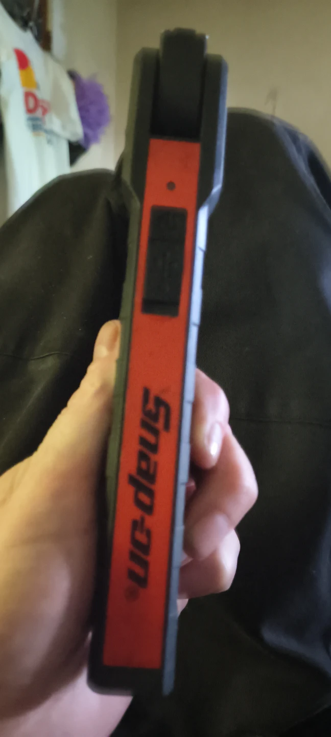 Snap on stick flashlight