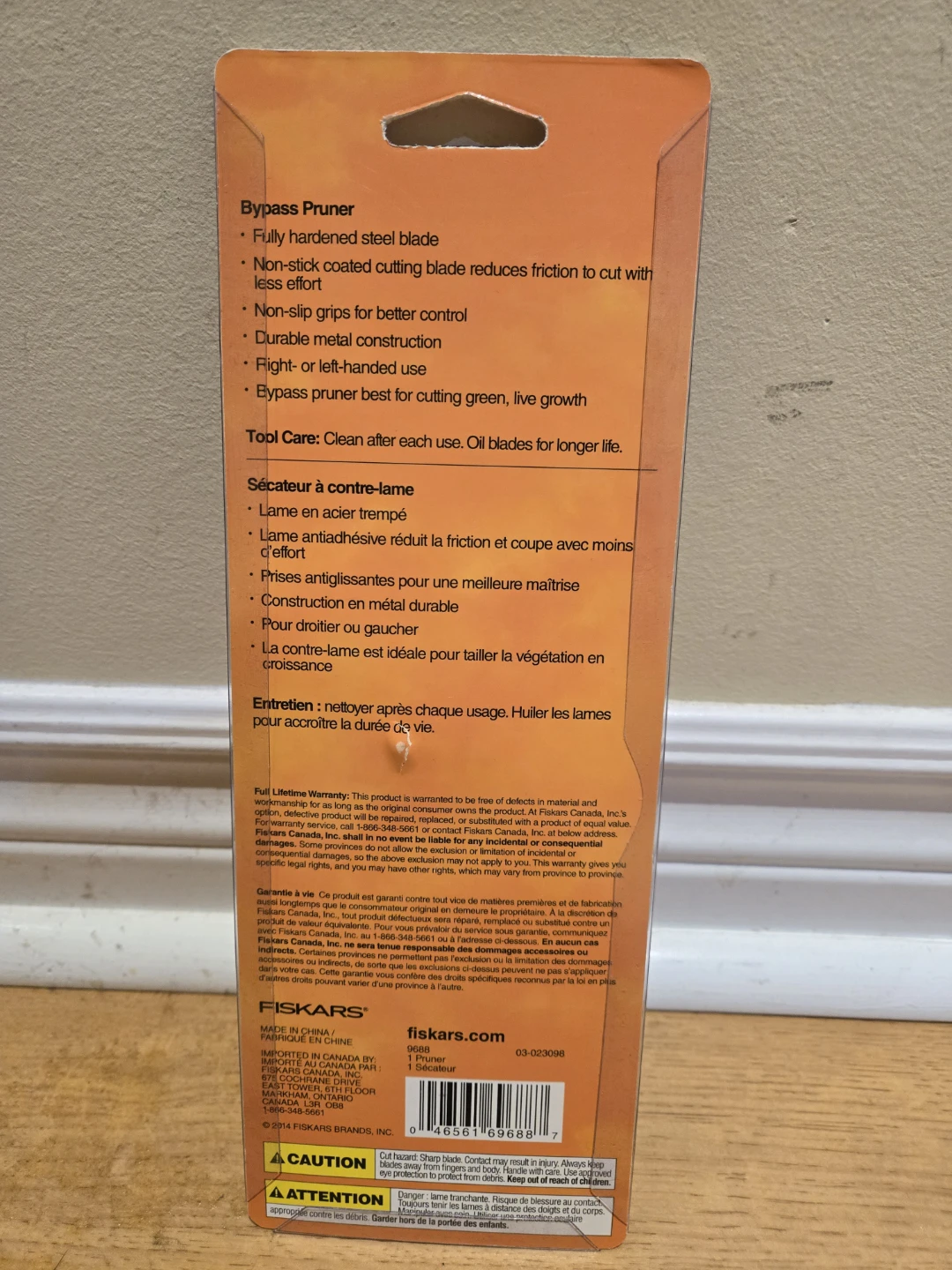 BNIB Fiskars Bypass Pruner - photo 3