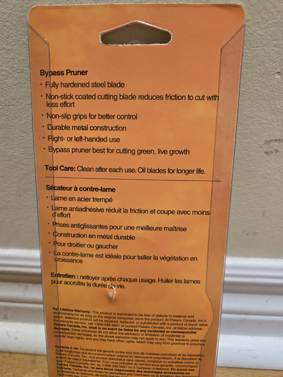 BNIB Fiskars Bypass Pruner - photo 4