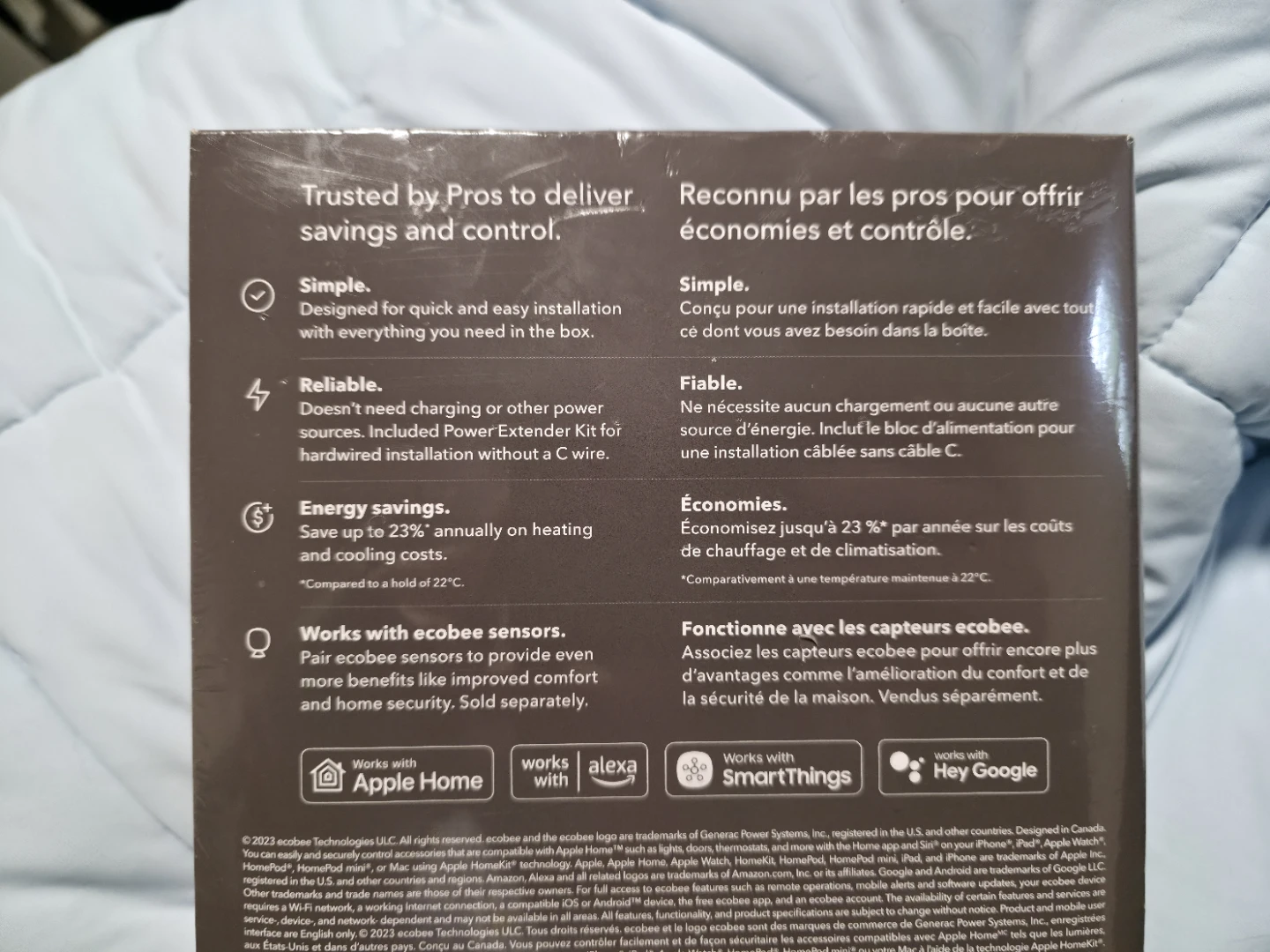 Brand New Ecobee3 Lite Smart Thermostat (Pro Edition) - photo 2
