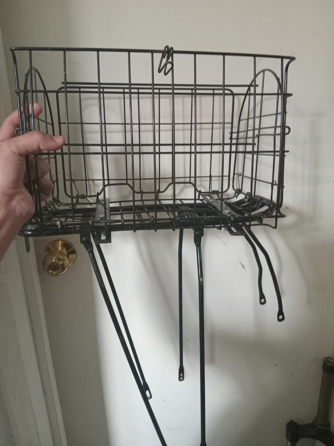 Foldable Bike Basket & Rack