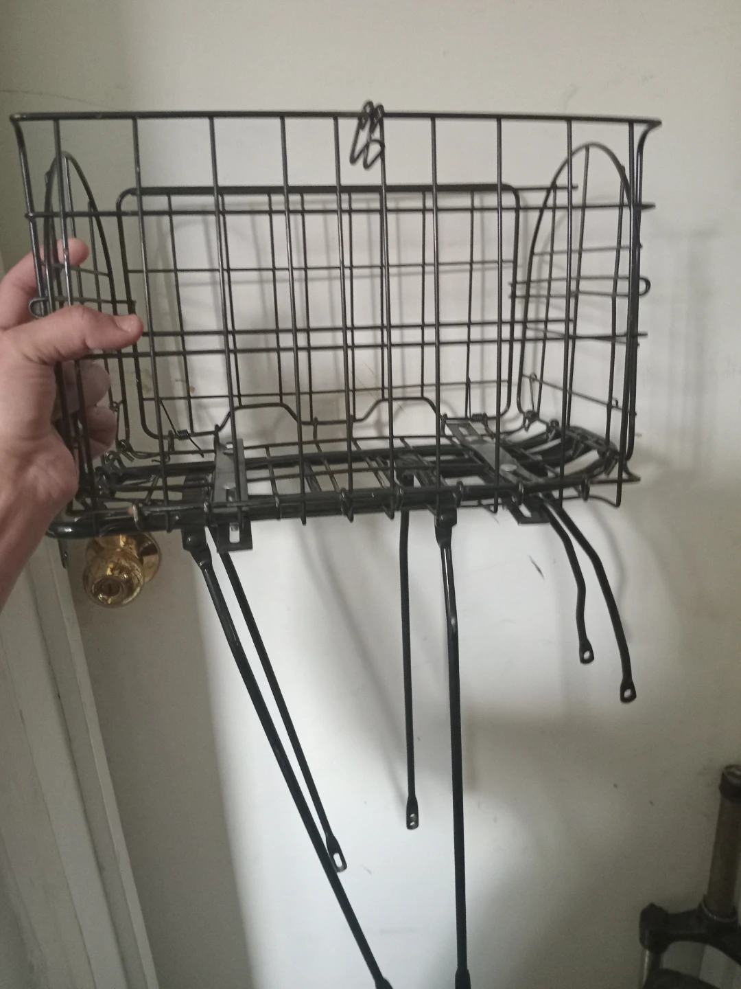 Foldable Bike Basket & Rack - photo 2