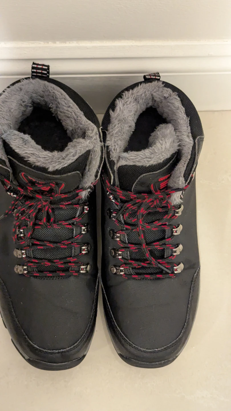 Black Winter Boots with Fur Lining - photo 2