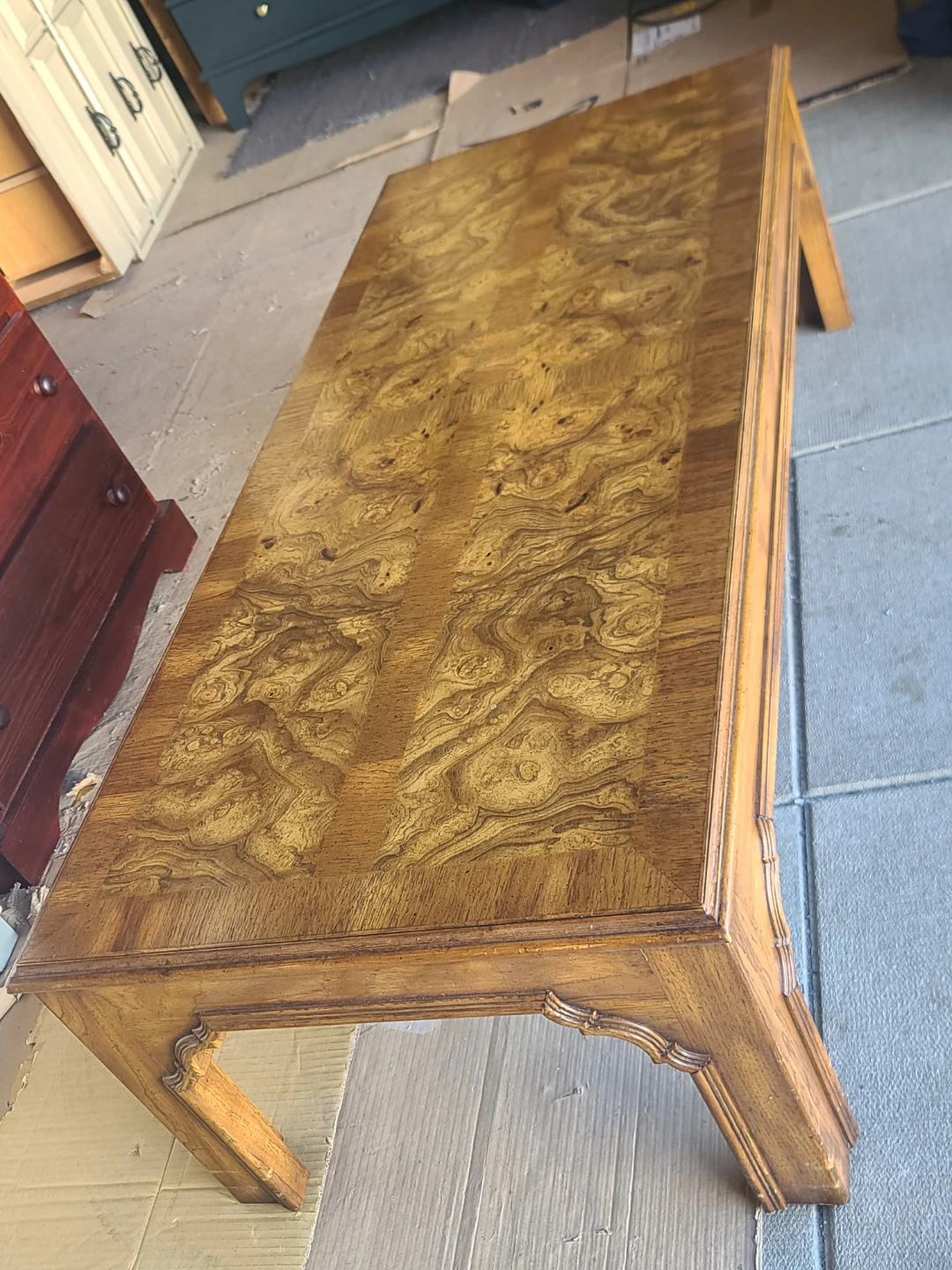 Vintage Wood Coffee Table