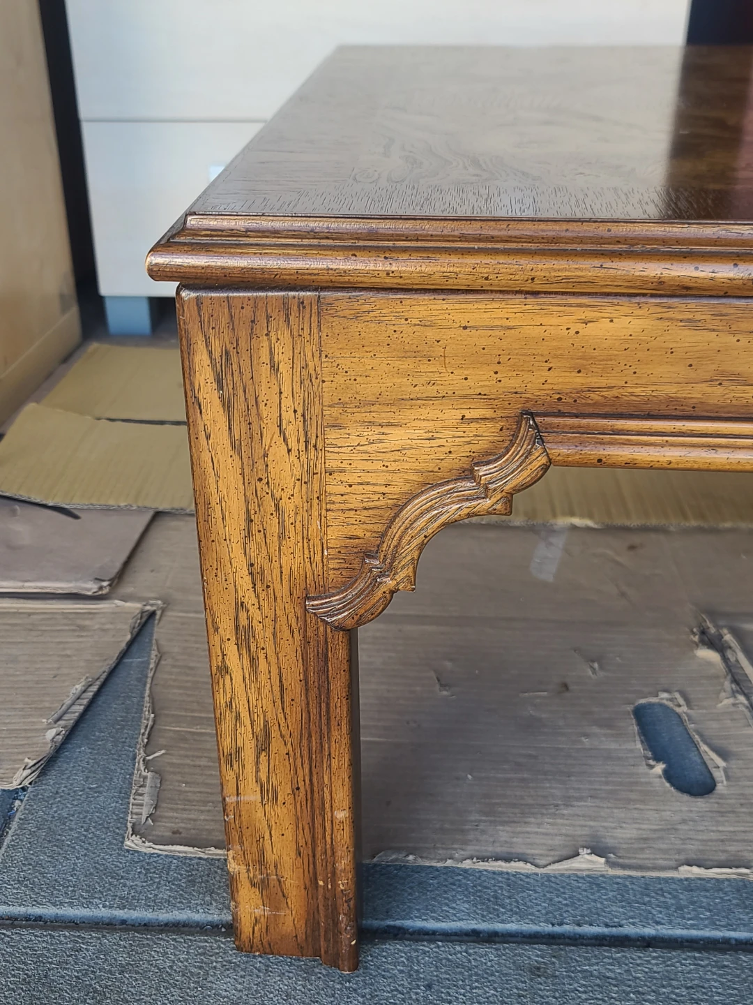 Vintage Wood Coffee Table - photo 3