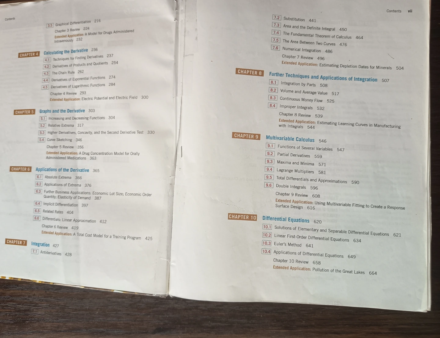 Calculus with Applications Ninth Edition Textbook - photo 4