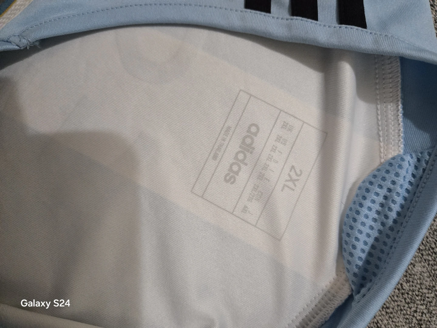 Adidas Argentina Messi #19 Soccer Jersey 2XL - photo 3
