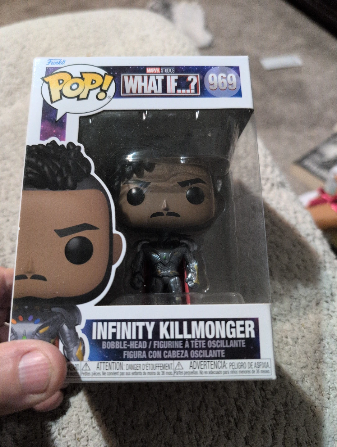 Funko Pop! Marvel Studios What If...? Infinity Killmonger #969
