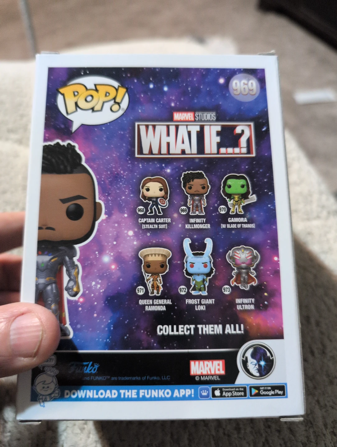 Funko Pop! Marvel Studios What If...? Infinity Killmonger #969 - photo 2