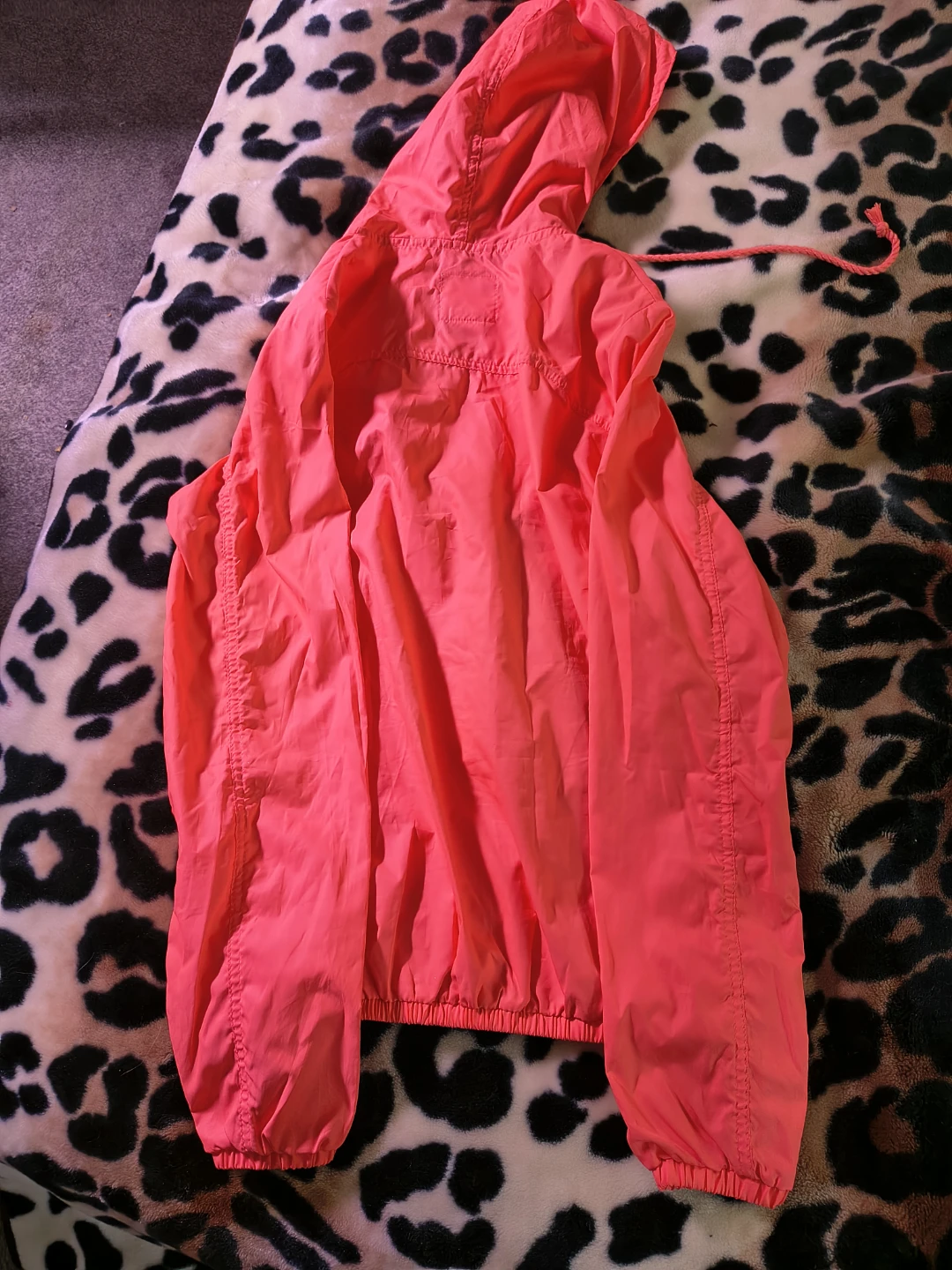 Women's Billabong Windbreaker Jacket - Neon Coral - photo 5