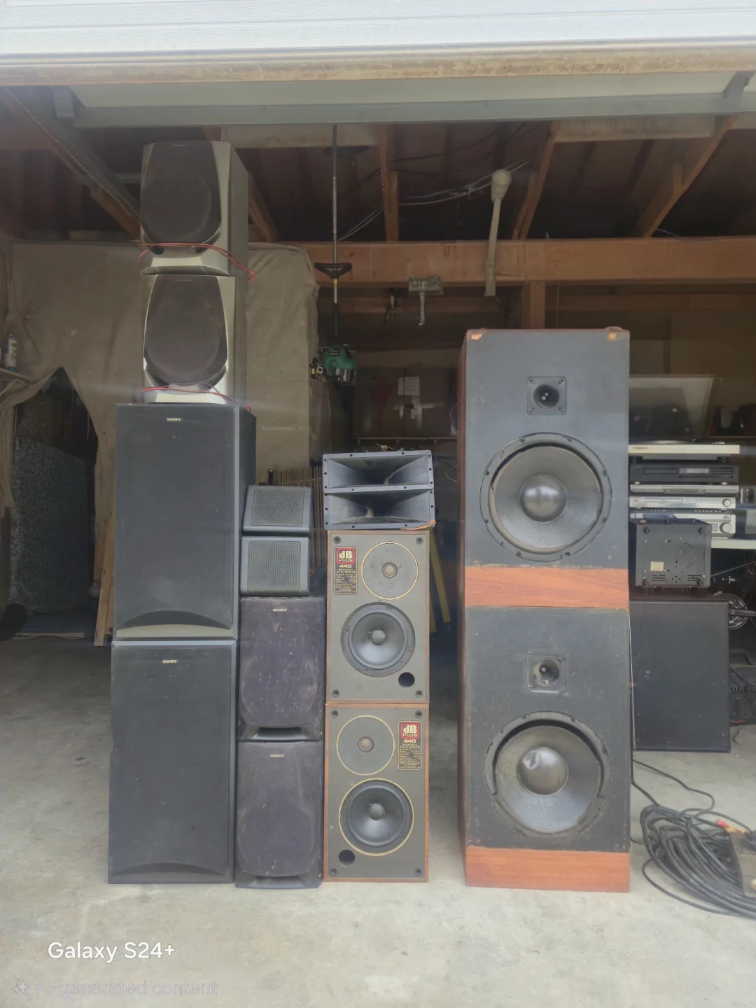 Sony & Cerwin-Vega Speaker System Bundle