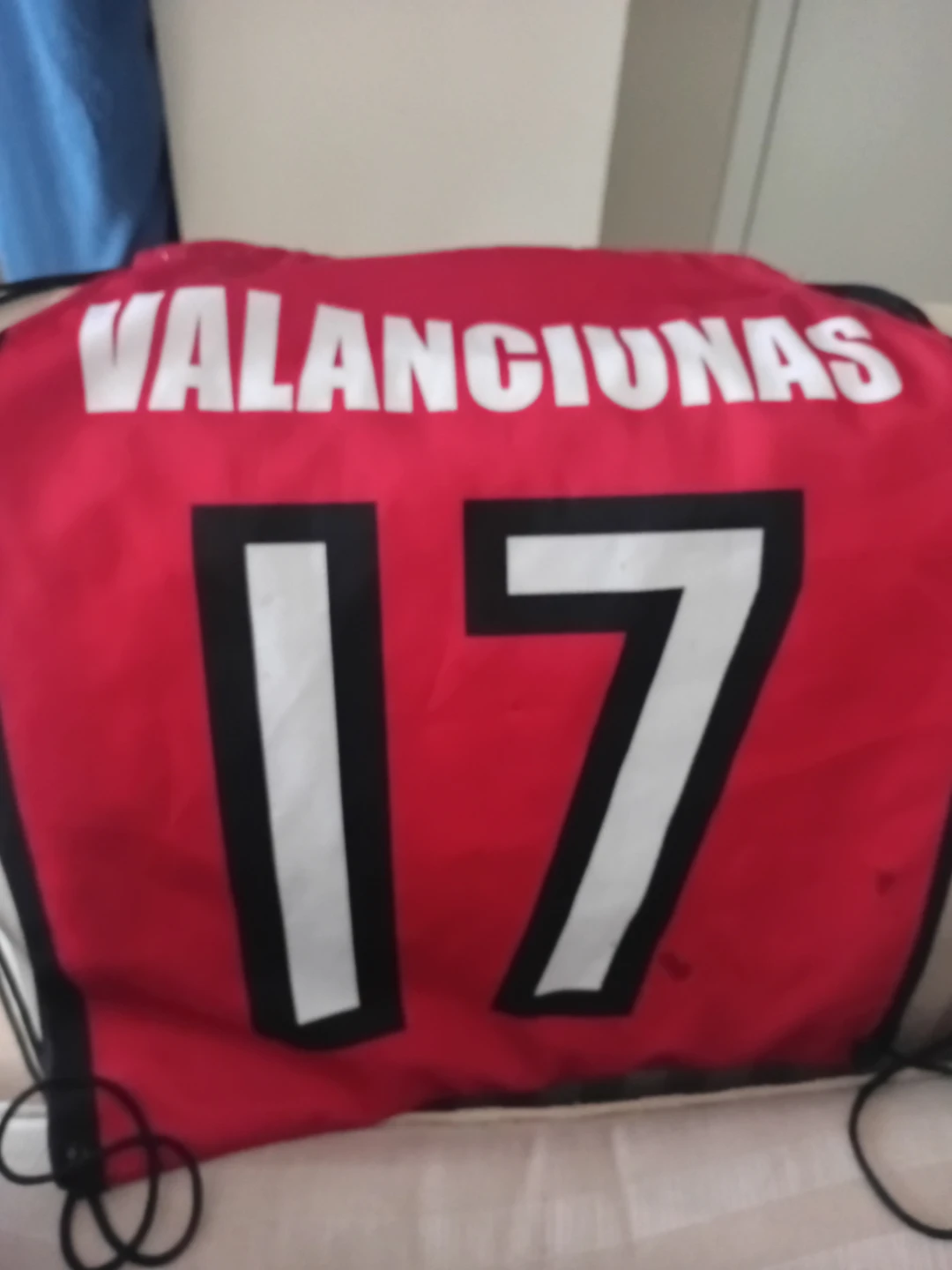 Toronto Raptors Valanciunas #17 Drawstring Bag - photo 2