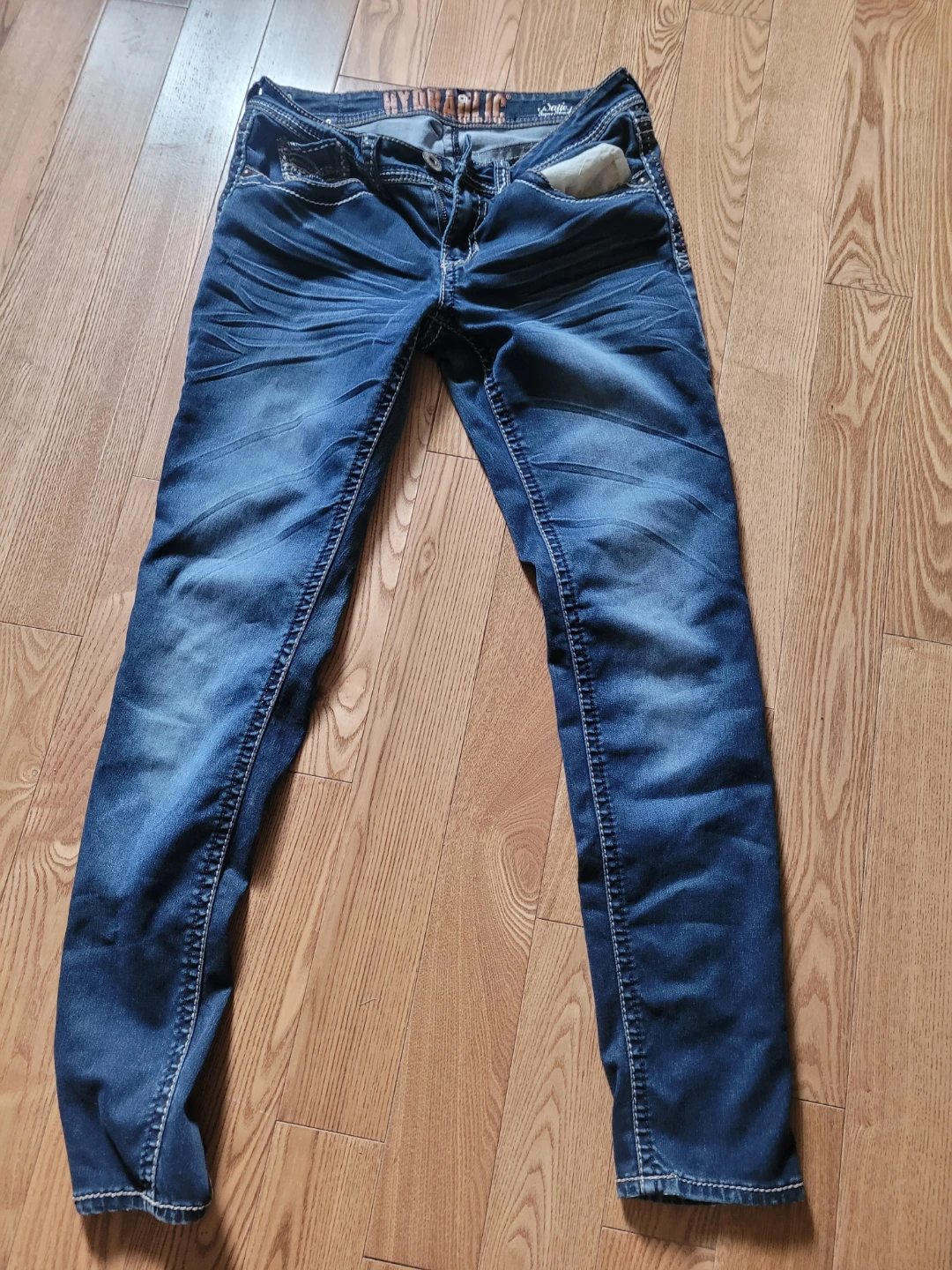 Low rise Hydrollic jeans 11/12 - photo 3