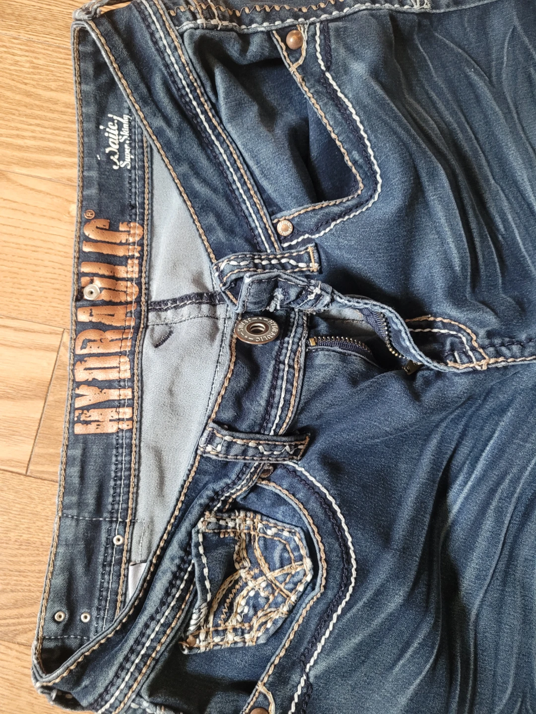 Low rise Hydrollic jeans 11/12 - photo 5