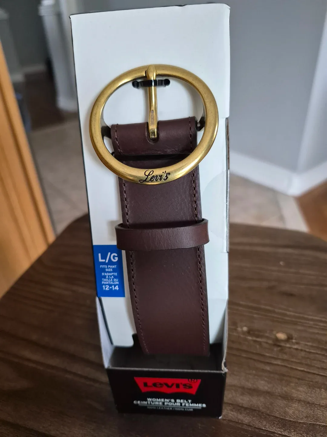 Levi's Women's Belt - Brown, L/G (12-14)