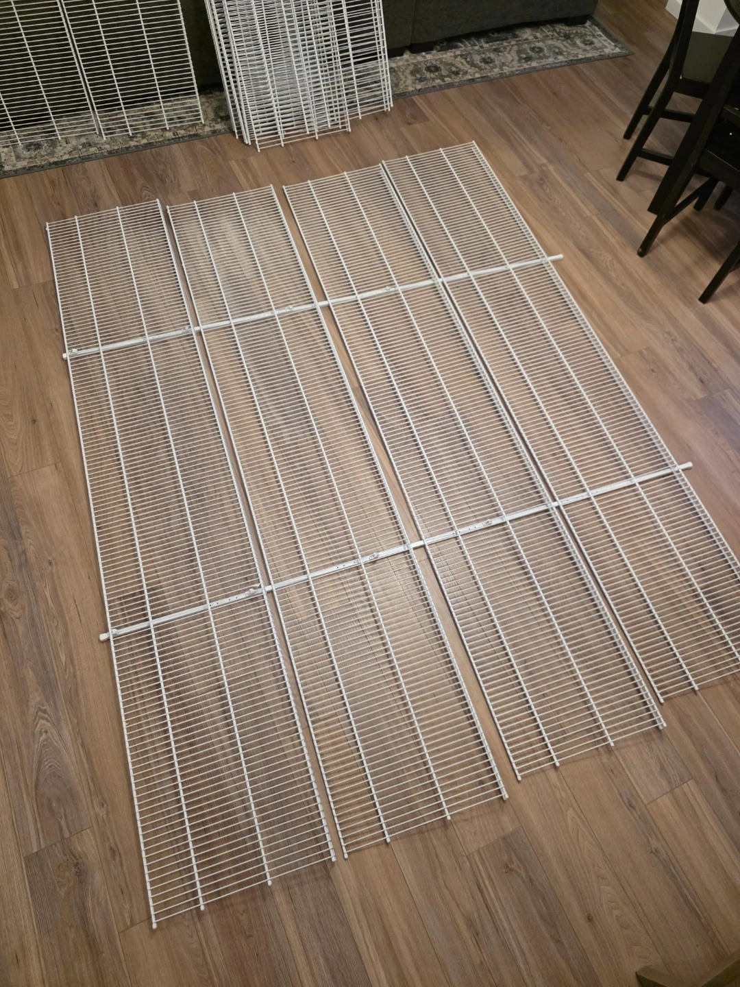 Wire Shelving Unit - White - photo 2