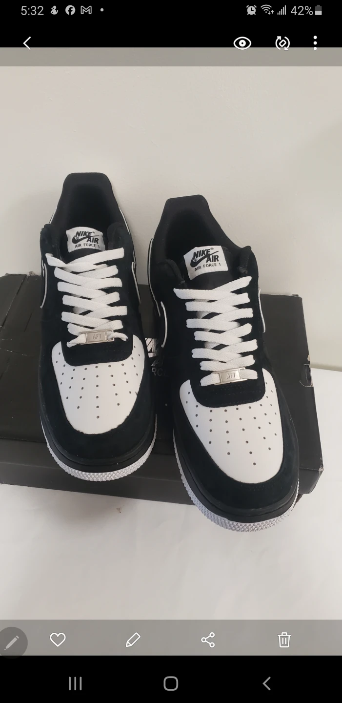 Brand new Air Force Special Edition Black White - photo 2