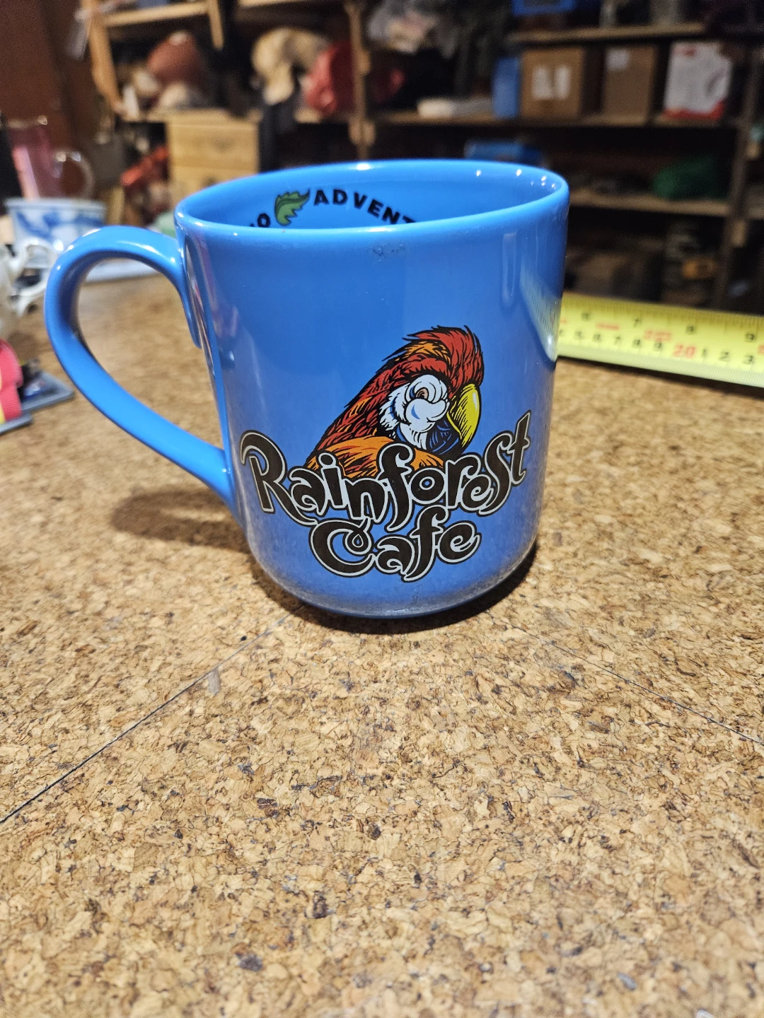 Rainforest Cafe "Rio" Blue Parrot Mug - photo 3