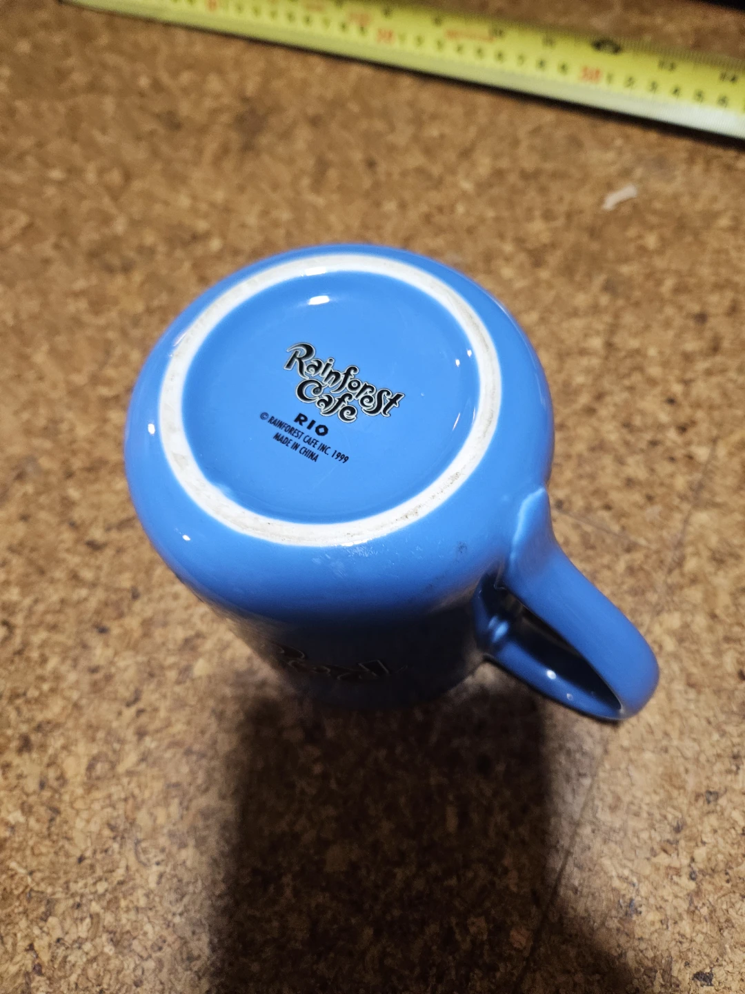 Rainforest Cafe "Rio" Blue Parrot Mug - photo 4