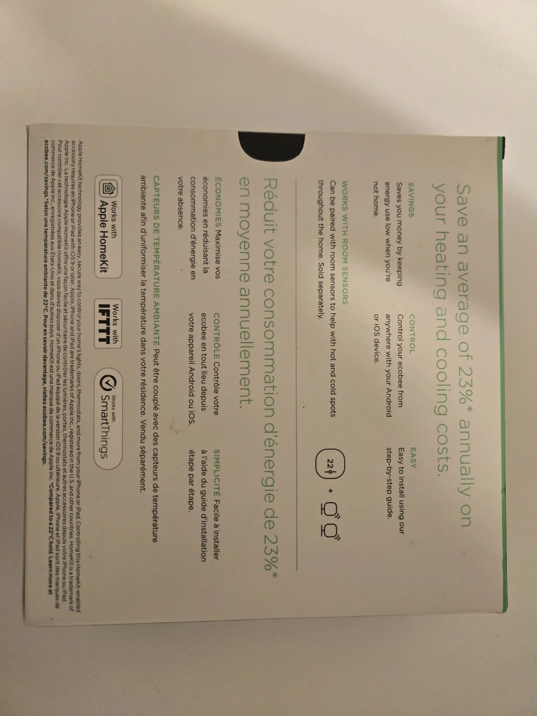 ecobee3 lite Smart Thermostat - Excellent Cond, Box Included - photo 2