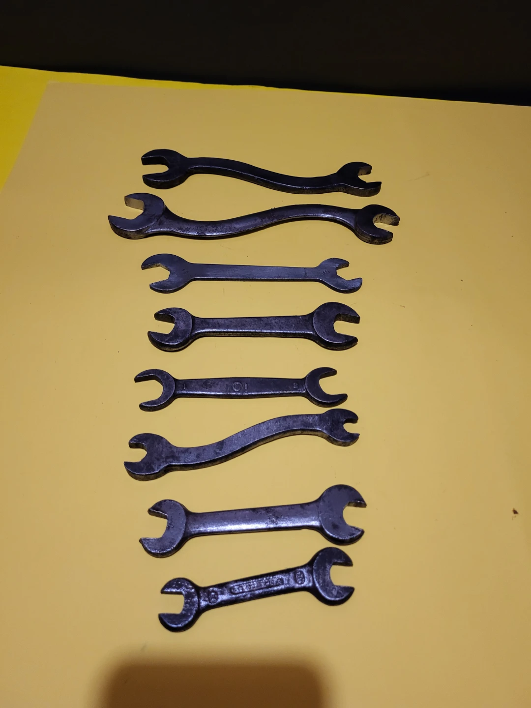 Set of 8 Vintage Combination Wrenches