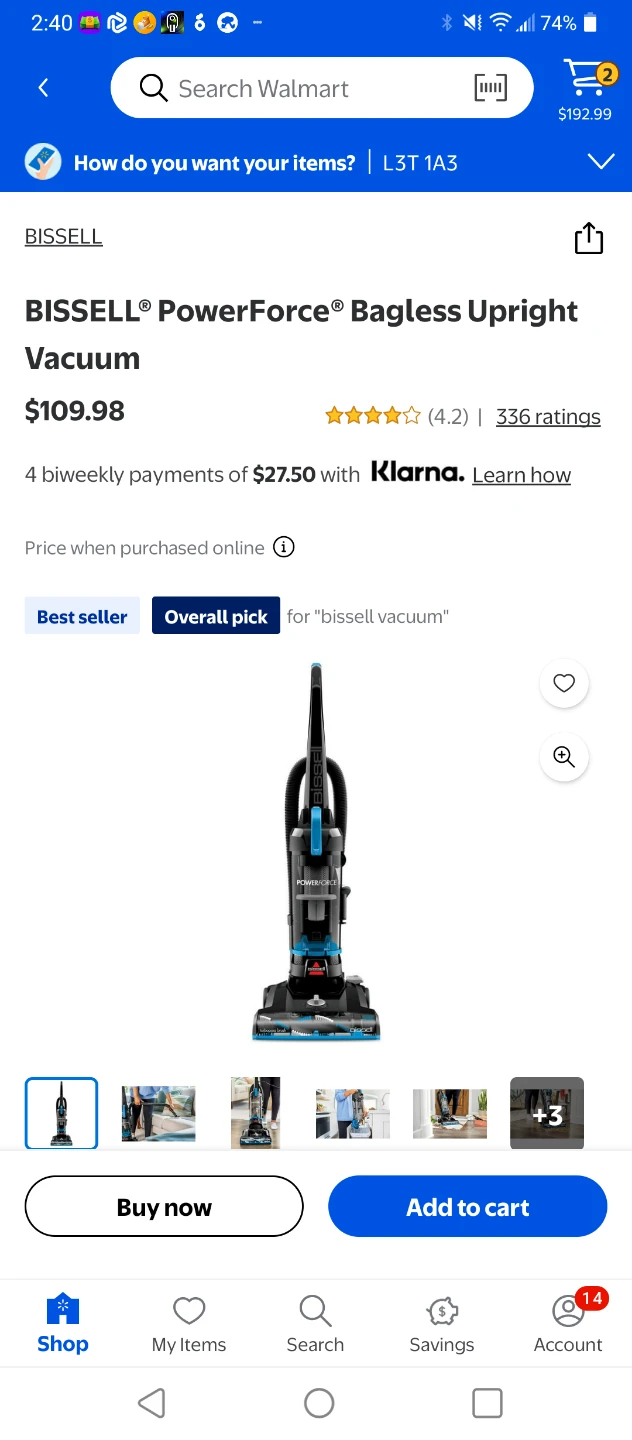 🧡BRAND NEW BISSEL POWER FORCE 3313 VACUUM - photo 2