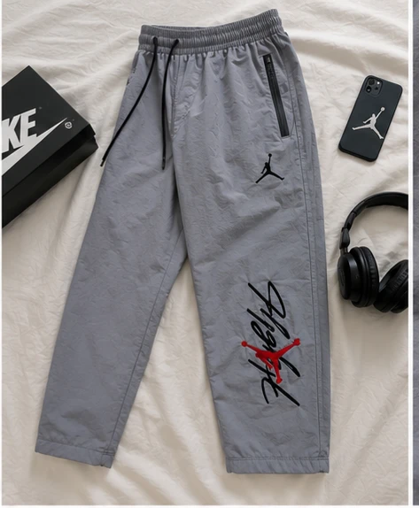 Jordan Grey Flight Pants - Size Large