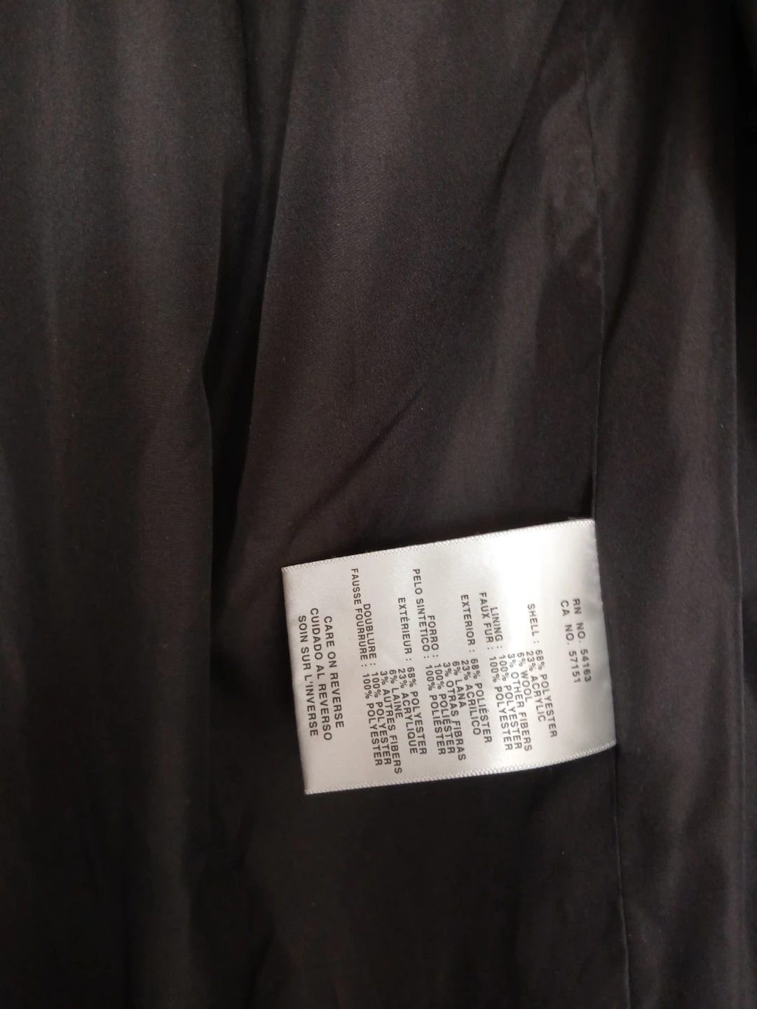 Levi Strauss & Co. Leopard Print Wool Blend Coat - photo 5