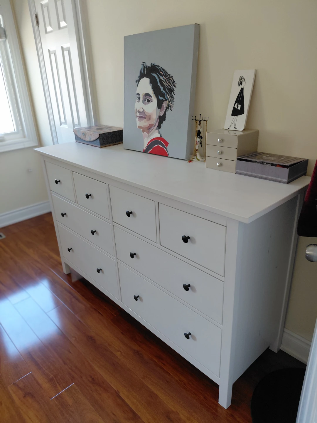 Ikea Hemmes White 8-Drawer Dresser - photo 3