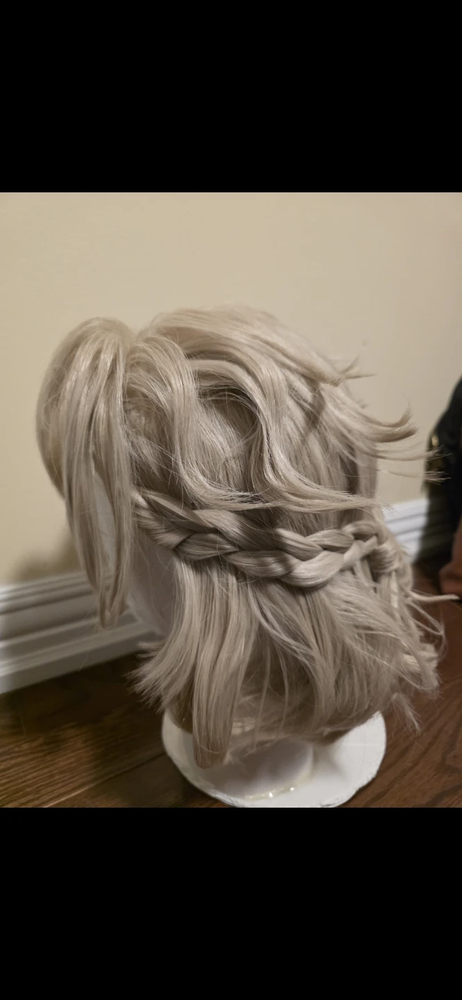 Styled Albedo Wig